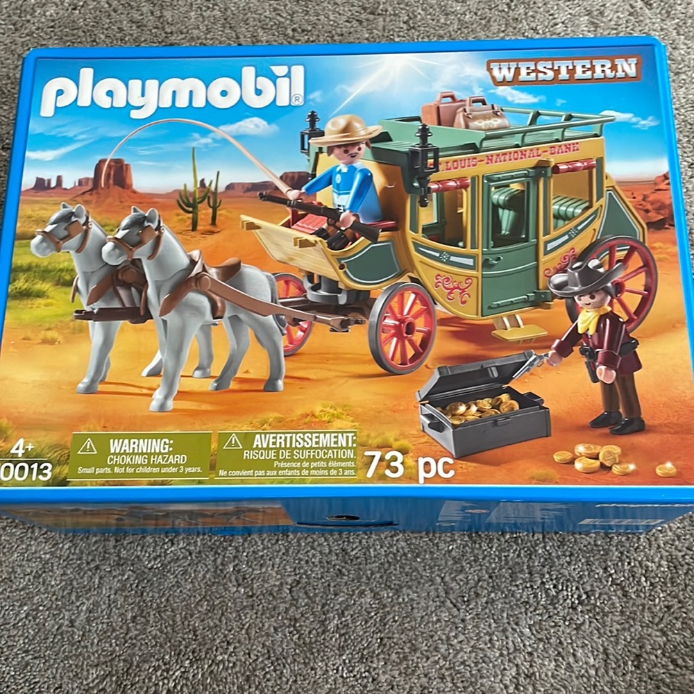 Playmobil Western Wagon Set